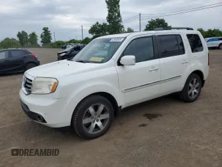 2013 Honda Pilot Touring with VIN 5FNYF4H94DB503727, listed as a Copart auction lot 62683505 with 226,091 mi miles and Salvage title. Bid and sale history available at DreamBid. Image 1.