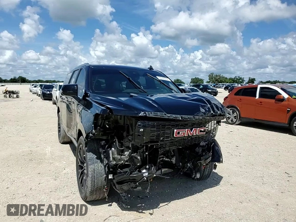 2023 GMC Yukon XL Denali with VIN 1GKS2JKT2PR438920, listed as a Copart auction lot 69749244 with 23,817 mi miles and Salvage Title. Bid and sale history available at DreamBid. Image 12.