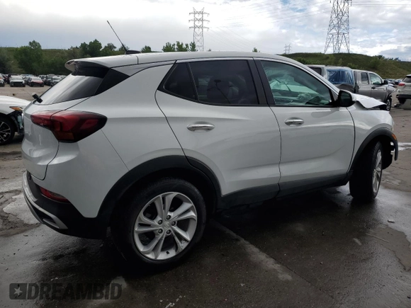 2021 Buick Encore GX Preferred z VIN KL4MMBS25MB114242, wystawiony jako Copart lot #59799905 z przebiegiem 67 300 mil mil oraz Szkoda całkowita • Salvage title. Historia ofert i sprzedaży dostępna na DreamBid. Obrazek 3.