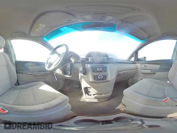 2015 Honda Odyssey LX with VIN 5FNRL5H27FB018491, listed as a Copart auction lot 54888445 with 129,488 mi miles and Salvage Title. Bid and sale history available at DreamBid. Image 15.