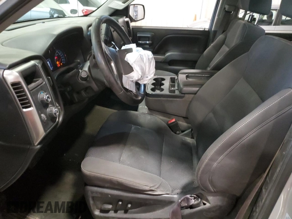 2017 Chevrolet Silverado 1500 LT with VIN 3GCUKREC3HG320455, listed as a Copart auction lot 43765005 with 119,683 mi miles and Salvage Title. Bid and sale history available at DreamBid. Image 7.