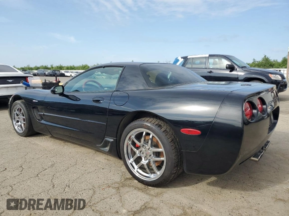 2001 Chevrolet Corvette Z06 with VIN 1G1YY12S915120117, listed as a Copart auction lot 52923245 with 64,528 mi miles and Clean Title. Bid and sale history available at carsss.com. Image 2.