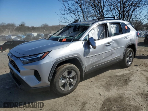 2024 Toyota RAV4 XLE with VIN 2T3P1RFV9RC473070, listed as a Copart auction lot 47891675 with 7,188 mi miles and Salvage Title. Bid and sale history available at DreamBid. Image 1.