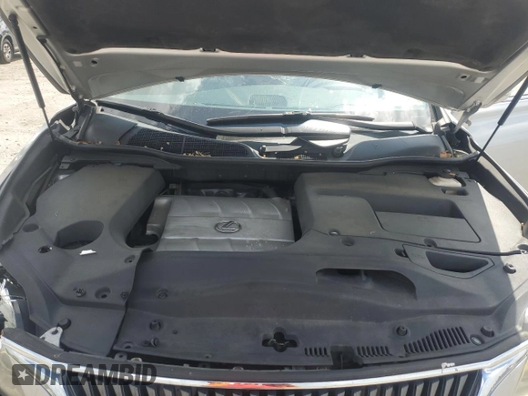 2010 Lexus RX 350 with VIN 2T2BK1BA7AC013300, listed as a Copart auction lot 53791255 with 142,380 mi miles and Salvage Title. Bid and sale history available at DreamBid. Image 12.