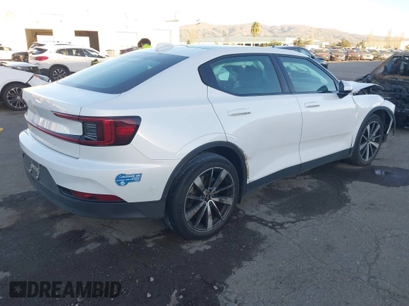 2021 Polestar 2 Launch Edition z VIN LPSED3KA1ML008669, wystawiony jako IAAI lot #41258973 z przebiegiem Nie podano mil oraz . Historia ofert i sprzedaży dostępna na DreamBid. Obrazek 4.