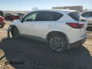2016 Mazda CX-5 Grand Touring with VIN JM3KE4DYXG0781063, listed as a Copart auction lot 47099825 with 0 mi miles and Salvage Title. Bid and sale history available at carsss.com. Image 2.