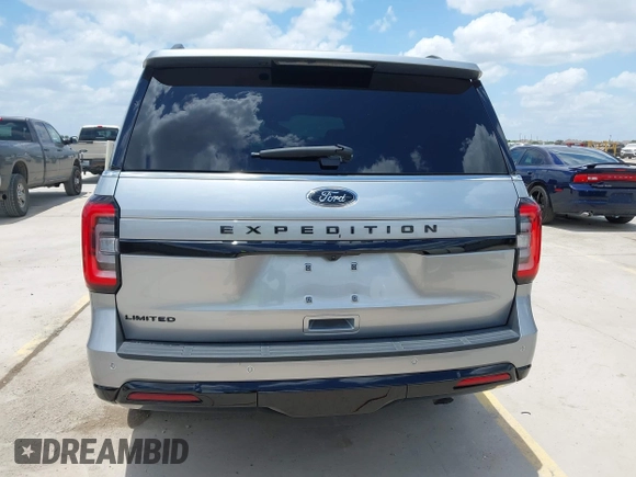 2023 Ford Expedition Limited with VIN 1FMJU1K87PEA60836, listed as a IAAI auction lot 42425331 with 7,741 mi miles and . Bid and sale history available at DreamBid. Image 16.