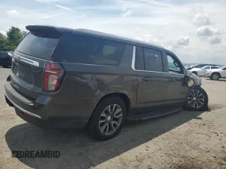 2021 Chevrolet Suburban LS with VIN 1GNSKBED0MR300723, listed as a Copart auction lot 65056755 with 58,497 mi miles and Salvage title. Bid and sale history available at DreamBid. Image 3.