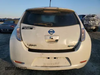 2011 Nissan LEAF SL with VIN JN1AZ0CP4BT009064, listed as a Copart auction lot 87850975 with 65,423 mi miles and Clean Title. Bid and sale history available at carsss.com. Image 6.