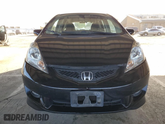 2010 Honda Fit Sport with VIN JHMGE8H46AS027813, listed as a Copart auction lot 52589035 with 212,672 mi miles and Salvage Title. Bid and sale history available at carsss.com. Image 5.