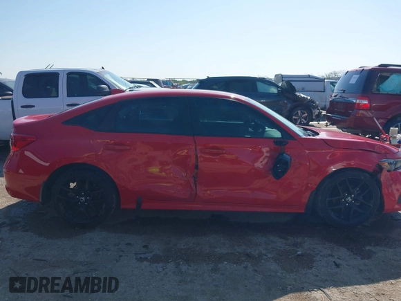 2024 Honda Civic Sport with VIN 2HGFE2F59RH542928, listed as a IAAI auction lot 41972106 with 11,269 mi miles and . Bid and sale history available at DreamBid. Image 13.