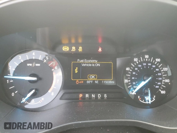 2017 Ford Fusion SE with VIN 3FA6P0HDXHR380057, listed as a Copart auction lot 52784005 with 115,038 mi miles and Salvage title. Bid and sale history available at DreamBid. Image 9.