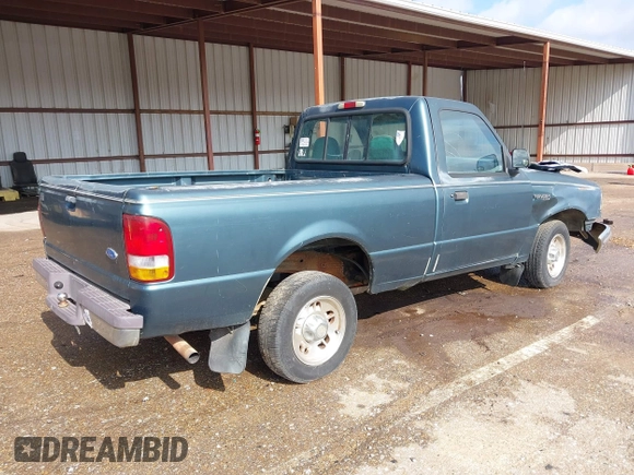 1996 Ford Ranger XL with VIN 1FTCR10A3TUB91783, listed as a IAAI auction lot 41441925 with 154,342 mi miles. Bid and sale history available at carsss.com. Image 4.