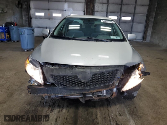 2009 Toyota Corolla with VIN JTDBL40E39J010838, listed as a Copart auction lot 54201045 with 75,290 mi miles and Salvage Title. Bid and sale history available at carsss.com. Image 5.