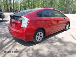 2011 Toyota Prius I with VIN JTDKN3DU9B5319489, listed as a IAAI auction lot 42062283 with 201,317 mi miles. Bid and sale history available at carsss.com. Image 4.