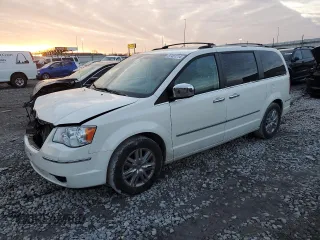 2010 Chrysler Town & Country Limited with VIN 2A4RR7DX3AR442060, listed as a Copart auction lot 87451114 with 160,122 mi miles and Salvage Title. Bid and sale history available at carsss.com. Image 1.