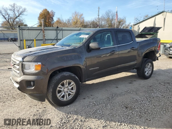 2019 GMC Canyon 4WD SLE with VIN 1GTG6CENXK1175565, listed as a Copart auction lot 82246854 with 39,949 mi miles and Salvage Title. Bid and sale history available at carsss.com. Image 1.