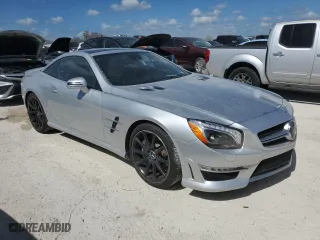 2013 Mercedes-Benz SL-Class SL 63 AMG with VIN WDDJK7EA6DF015846, listed as a Copart auction lot 76460724 with 0 mi miles and Salvage Title. Bid and sale history available at carsss.com. Image 4.