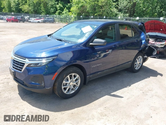 2023 Chevrolet Equinox LS с VIN 3GNAXSEG8PL205328, выставлен на аукционе IAAI как лот 42295890 с пробегом 19 078 миль миль и . История ставок и продаж доступна на DreamBid. Изображение 2.