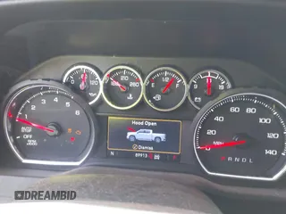 2021 Chevrolet Silverado 1500 LT Trail Boss with VIN 1GCPYFEDXMZ160460, listed as a IAAI auction lot 41693612 with 89,913 mi miles and . Bid and sale history available at DreamBid. Image 7.