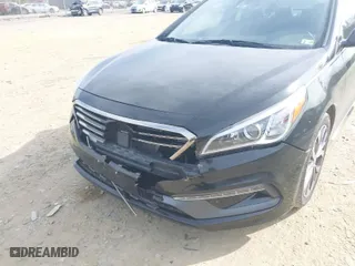 2015 Hyundai Sonata 2.0T Sport with VIN 5NPE34AB3FH125364, listed as a IAAI auction lot 41444926 with 163,271 mi miles. Bid and sale history available at carsss.com. Image 6.