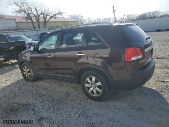 2013 Kia Sorento LX with VIN 5XYKTDA2XDG311216, listed as a Copart auction lot 50645915 with 183,209 mi miles and Clean Title. Bid and sale history available at carsss.com. Image 2.