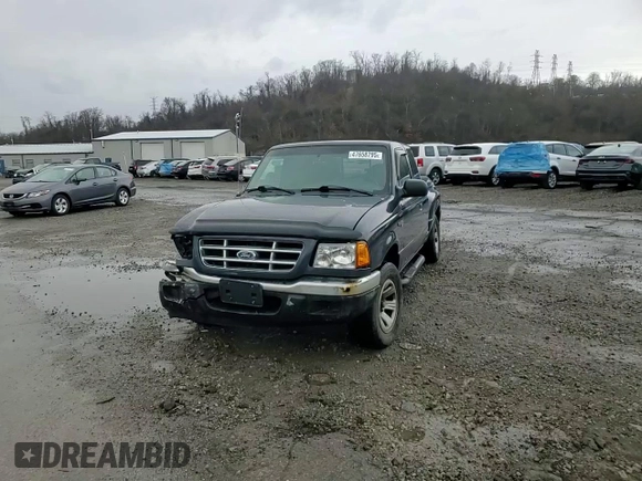 2001 Ford Ranger XLT Appearance with VIN 1FTYR14E31PA31773, listed as a Copart auction lot 50047775 with 260,802 mi miles and Salvage Title. Bid and sale history available at DreamBid. Image 10.