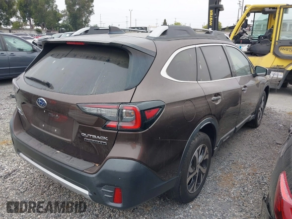 2021 Subaru Outback Touring XT with VIN 4S4BTGPD3M3102670, listed as a IAAI auction lot 42517137 with 25,853 mi miles and . Bid and sale history available at DreamBid. Image 4.