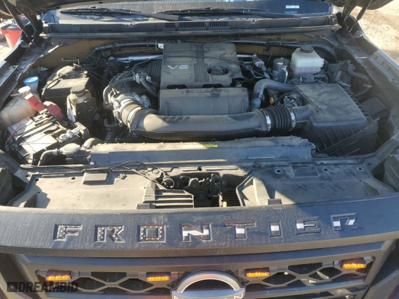 2023 Nissan Frontier S with VIN 1N6ED1CL6PN630329, listed as a Copart auction lot 80464854 with 61,611 mi miles and Salvage Title. Bid and sale history available at carsss.com. Image 11.