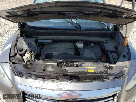 2015 Infiniti QX60 with VIN 5N1AL0MM8FC501858, listed as a Copart auction lot 54872445 with 175,937 mi miles and Salvage title. Bid and sale history available at DreamBid. Image 12.