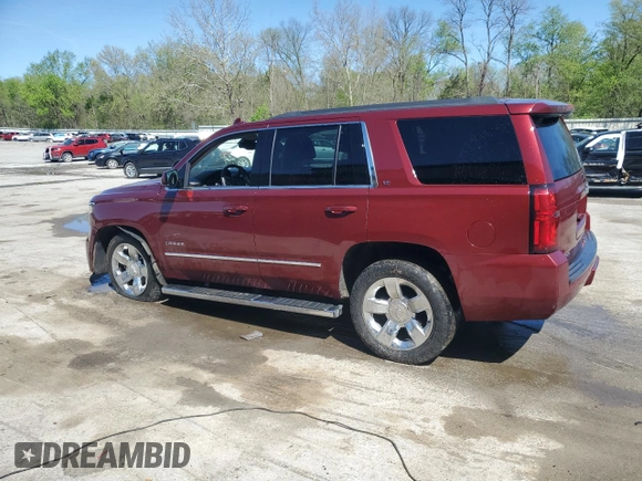 2017 Chevrolet Tahoe LT z VIN 1GNSKBKC5HR330558, wystawiony jako Copart lot #54977925 z przebiegiem 102 961 mil mil oraz Szkoda całkowita • Salvage title. Historia ofert i sprzedaży dostępna na DreamBid. Obrazek 2.