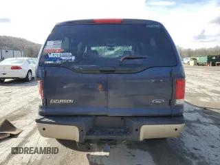 2004 Ford Excursion Eddie Bauer with VIN 1FMSU45P74ED41183, listed as a Copart auction lot 51973575 with 175,632 mi miles and Salvage Title. Bid and sale history available at DreamBid. Image 6.