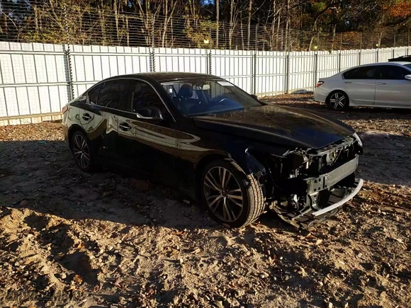 2018 Infiniti Q50 3.0t SPORT with VIN JN1EV7AR1JM444191, listed as a Copart auction lot 82993554 with NaN miles and Salvage Title. Bid and sale history available at carsss.com. Image 10.