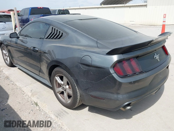 2015 Ford Mustang V6 with VIN 1FA6P8AM6F5369629, listed as a IAAI auction lot 42056978 with 111,083 mi miles and . Bid and sale history available at DreamBid. Image 3.