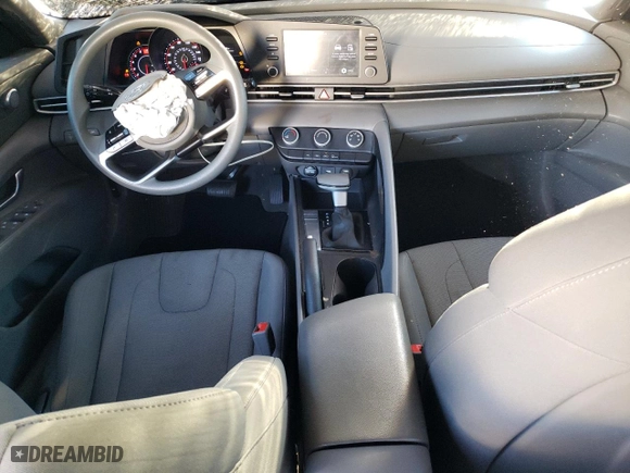 2022 Hyundai Elantra SE with VIN KMHLL4AG8NU333887, listed as a Copart auction lot 80339054 with 31,881 mi miles and Salvage Title. Bid and sale history available at carsss.com. Image 8.