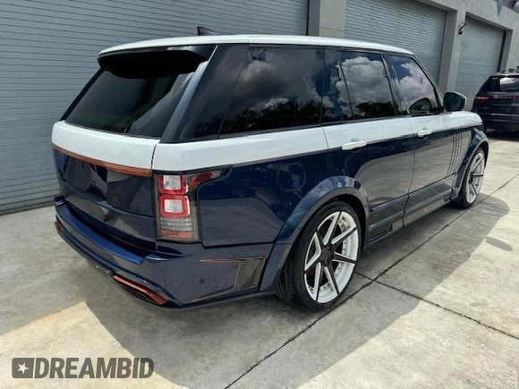 2017 Land Rover Range Rover z VIN SALGS2FE1HA356141, wystawiony jako Copart lot #60175845 z przebiegiem 57 214 mil mil oraz Nie do naprawy • Non repairable. Historia ofert i sprzedaży dostępna na DreamBid. Obrazek 3.