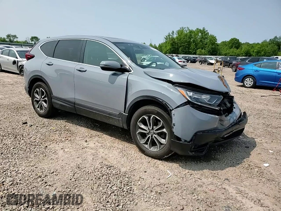 2020 Honda CR-V EX with VIN 2HKRW2H59LH671479, listed as a Copart auction lot 58691735 with 55,391 mi miles and Salvage title. Bid and sale history available at DreamBid. Image 14.