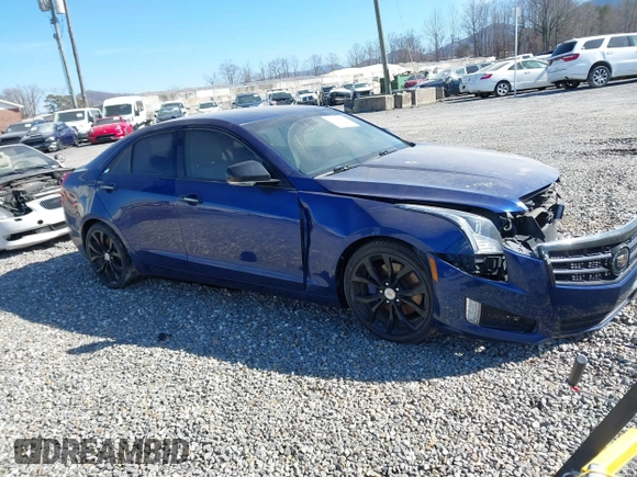 2013 Cadillac ATS Premium z VIN 1G6AF5S32D0168190, wystawiony jako IAAI lot #41585188 z przebiegiem 112 198 mil mil oraz . Historia ofert i sprzedaży dostępna na DreamBid. Obrazek 1.