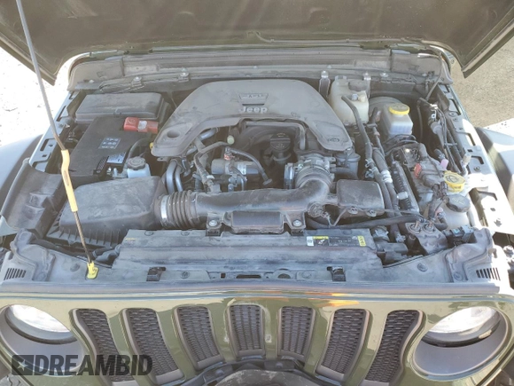 2021 Jeep Wrangler Rubicon z VIN 1C4HJXCG6MW688865, wystawiony jako Copart lot #53701935 z przebiegiem 43 759 mil mil oraz Szkoda całkowita • Salvage title. Historia ofert i sprzedaży dostępna na DreamBid. Obrazek 14.