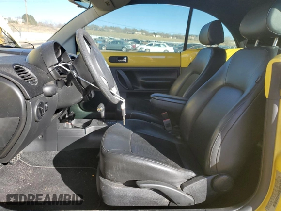 2007 Volkswagen Beetle with VIN 3VWPF31Y47M420531, listed as a Copart auction lot 87063014 with 55,736 mi miles and Salvage title. Bid and sale history available at DreamBid. Image 7.