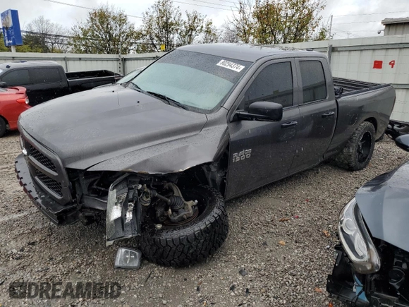 2017 Ram 1500 Tradesman with VIN 1C6RR7FG1HS678404, listed as a Copart auction lot 80294374 with 112,152 mi miles and Salvage title. Bid and sale history available at DreamBid. Image 1.