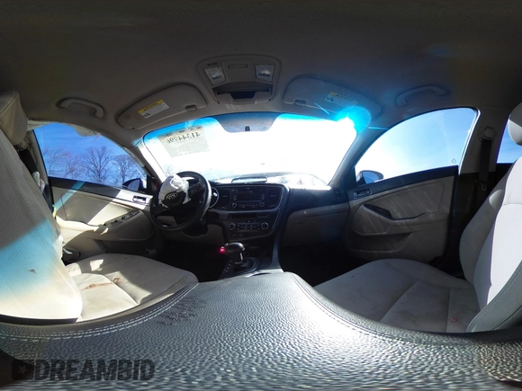 2015 Kia Optima LX with VIN 5XXGM4A75FG386704, listed as a IAAI auction lot 41344996 with 266,993 mi miles and . Bid and sale history available at DreamBid. Image 17.