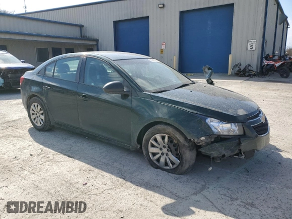 2014 Chevrolet Cruze LS with VIN 1G1PA5SG5E7117812, listed as a Copart auction lot 52942765 with 150,822 mi miles and Salvage Title. Bid and sale history available at carsss.com. Image 4.