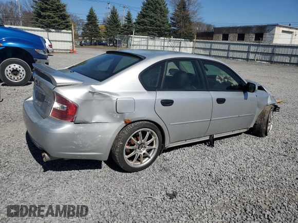 2006 Subaru Legacy GT Limited with VIN 4S3BL676366204276, listed as a Copart auction lot 54371915 with 239,593 mi miles and Salvage title. Bid and sale history available at DreamBid. Image 3.