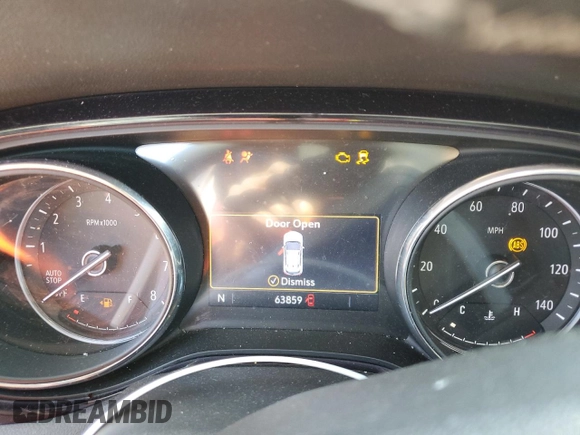 2022 Buick Encore GX Preferred with VIN KL4MMBS23NB119795, listed as a Copart auction lot 52240435 with 63,859 mi miles and Salvage Title. Bid and sale history available at DreamBid. Image 9.