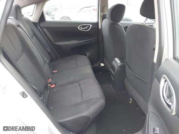 2017 Nissan Sentra SV with VIN 3N1AB7APXHL693325, listed as a IAAI auction lot 40849349 with 130,098 mi miles. Bid and sale history available at carsss.com. Image 8.