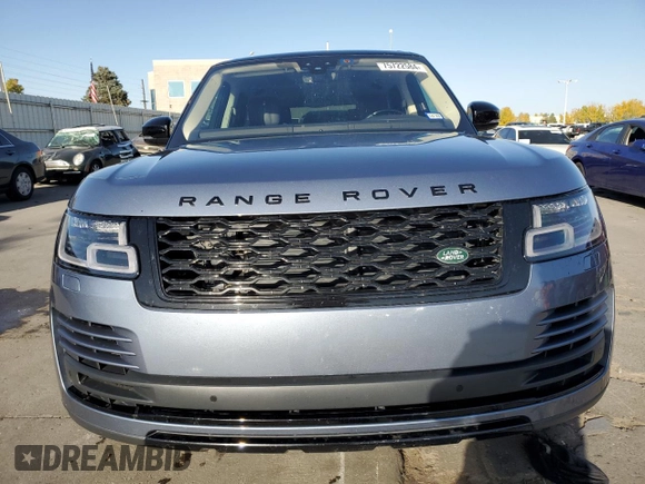 2022 Land Rover Range Rover Westminster with VIN SALGS2RU2NA459700, listed as a Copart auction lot 75722584 with 33,379 mi miles and Clean title. Bid and sale history available at DreamBid. Image 5.
