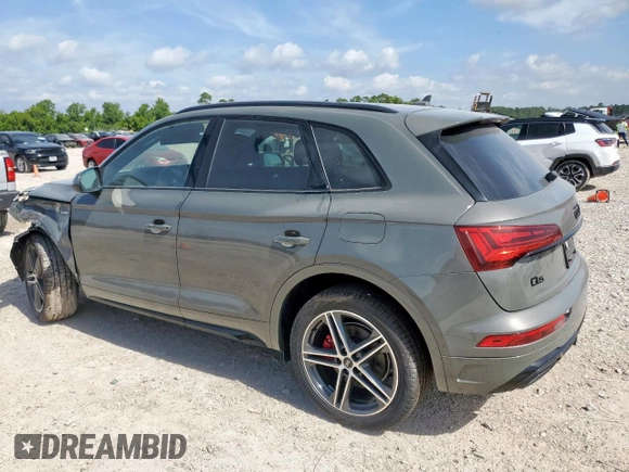 2025 Audi Q5 S line Premium Plus с VIN WA1E2AFY7S2038376, выставлен на аукционе Copart как лот 63291295 с пробегом Не указан миль и Списание • Salvage title. История ставок и продаж доступна на DreamBid. Изображение 2.
