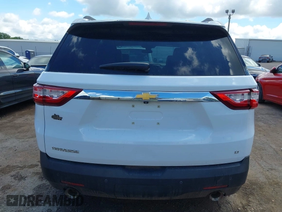 2020 Chevrolet Traverse with VIN 1GNERMKW4LJ168265, listed as a IAAI auction lot 42221889 with 110,795 mi miles and . Bid and sale history available at DreamBid. Image 16.