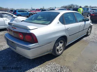 2002 Chevrolet Impala LS with VIN 2G1WH55K129339863, listed as a IAAI auction lot 41781382 with 188,779 mi miles. Bid and sale history available at carsss.com. Image 4.